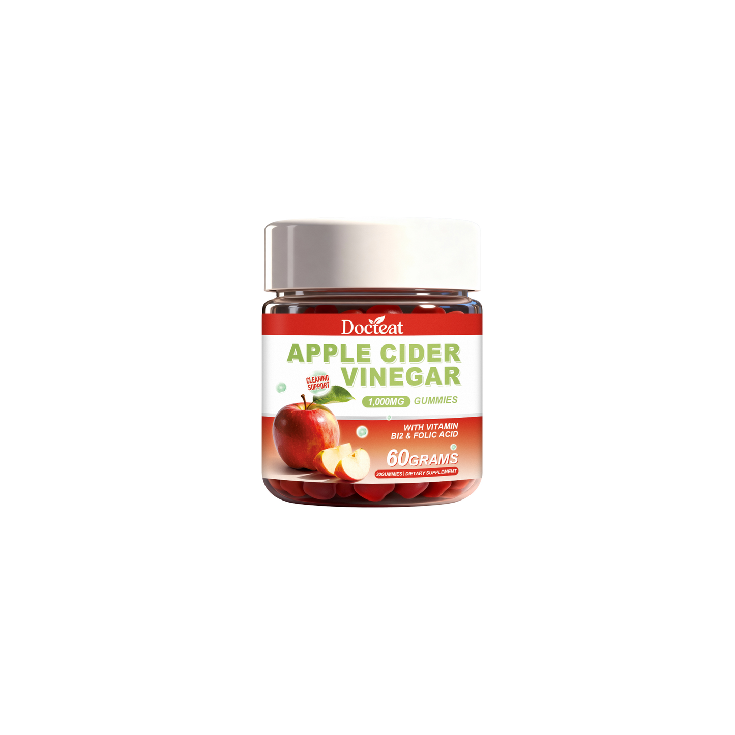 KOVA Solution™ ACV Gummies — 5 flessen (150 gummies, 75-dagen kuur) — Best Value